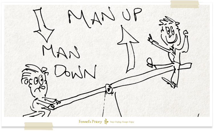 Man Up, Man Down - by Fennel Hudson