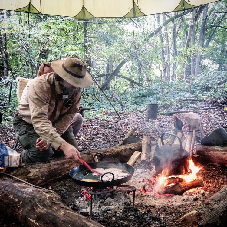 Bushcraft cooking