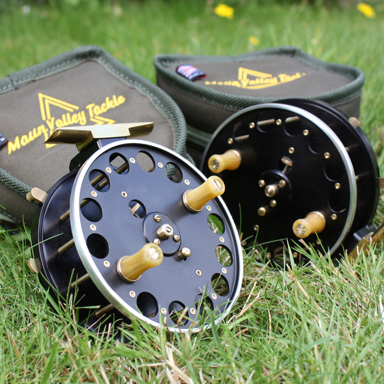 Fennel Hudson's customised Wensum centrepin reels