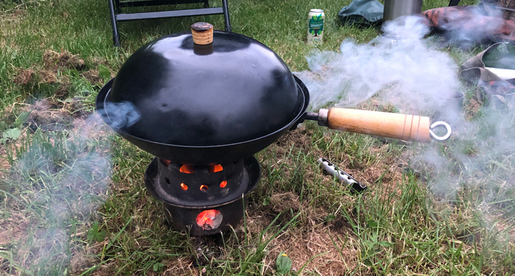 Kelly Kettle hobo stove cooking Fennel Hudson