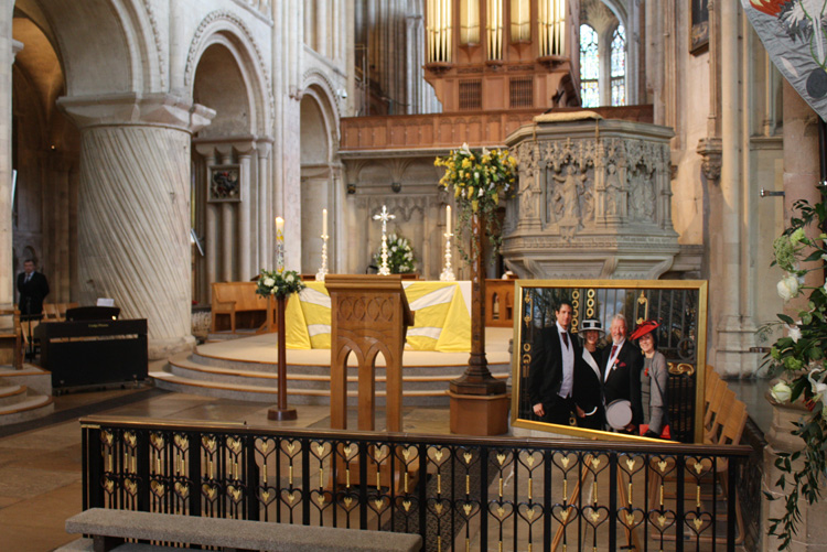 John Wilson's memorial service, Norwich Cathedral