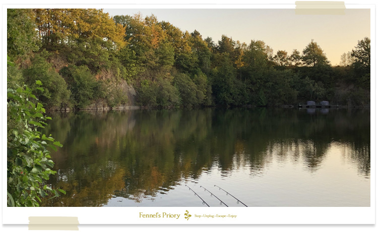 Quarry Bank Carp Fishery in France