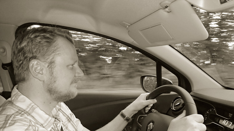 Driving to Quarry Bank Fishery