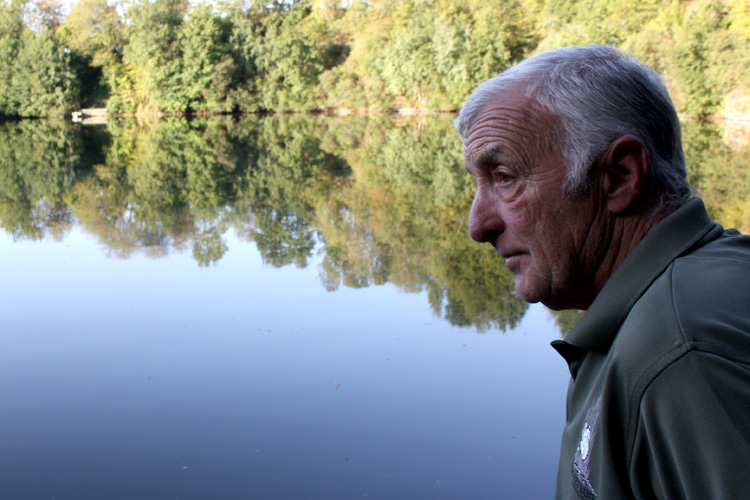 Neil Shipman, owner of Quarry Bank Carp Fishery, France