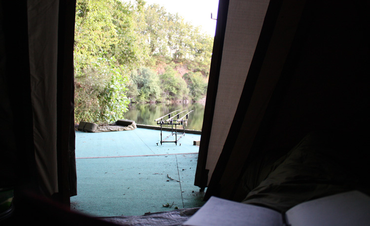 'Little Hole' swim at Quarry Bank Fishery.