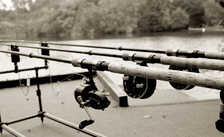 Fishing at Quarry Bank Fishery, France